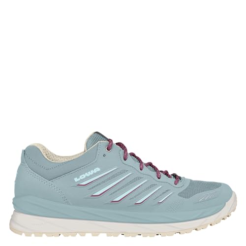 LOWA W Axos GTX Lo Blau - Gore-Tex Sportlicher komfortabler Damen Gore-Tex Multifunktionsschuh, Größe EU 38 - Farbe A von LOWA