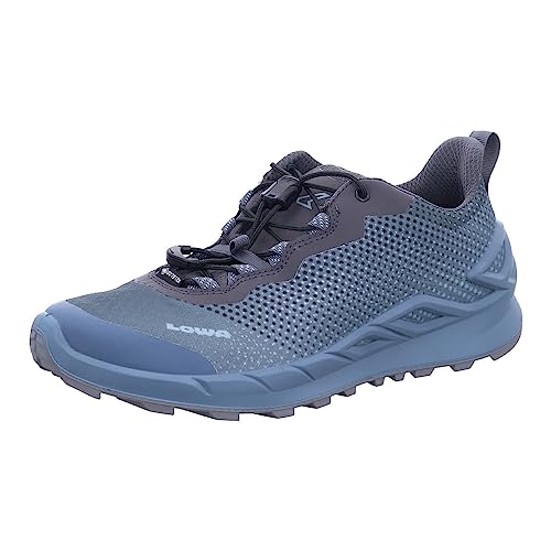 LOWA W Merger GTX Lo Blau - Gore-Tex Leichter sportlicher Damen Multi"Funk"ti"onsschuh, Größe EU 42 - Farbe Hellblau - von LOWA