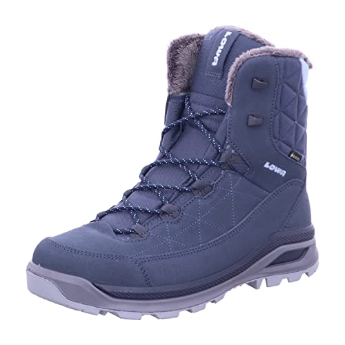 LOWA W Ottawa GTX Blau - Gore-Tex Warmer vielseitiger Damen Gore-Tex Winterschuh, Größe EU 41.5 - Farbe Stahlblau - E von LOWA