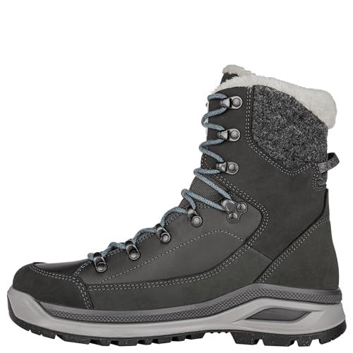 LOWA W Renegade Evo Ice GTX Grau - Gore-Tex Wasserdichter gefütterter Damen Gore-Tex Winterstiefel, Größe EU 42.5 - F von LOWA