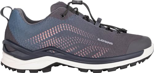 LOWA ZIRROX GTX LO SL WS STAHLBLAU/Mandarine - 5,5 von LOWA