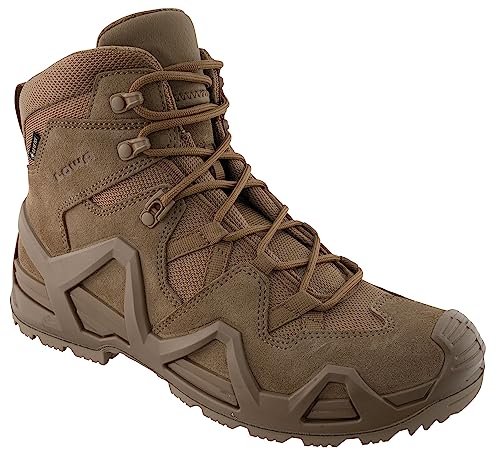 LOWA Zephyr MK2 GTX Mid Einsatzstiefel Wide (41.5 EU, Coyote Brown) von LOWA