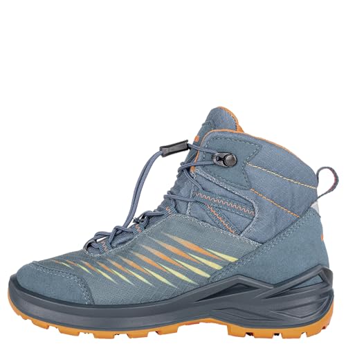 LOWA Zirrox II GTX Mid JR, 28/28 Kinder, Petrol/Mango von LOWA