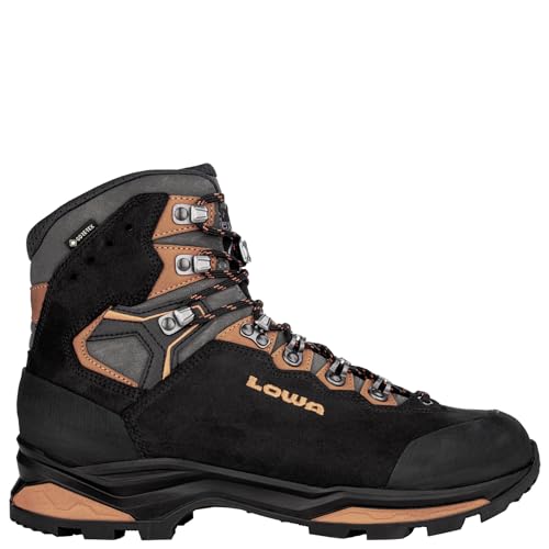 LOWA Stiefel mittel CAMINO EVO GTX W schwarz/orange, 43.5 von LOWA