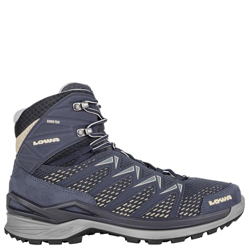 LOWA Stiefel mittel INNOX PRO GTX MID jeans/dune, 46 von LOWA