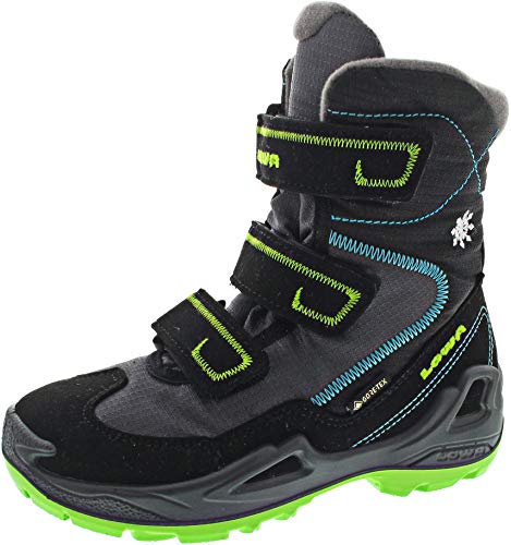 Lowa Milo GTX High-Cut Schuhe Kinder grau/schwarz von LOWA