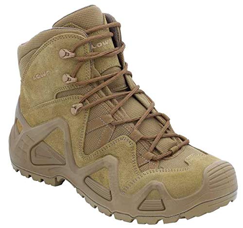 Lowa Zephyr Mid TF Einsatzstiefel Coyote OP, 46, Coyote, Task Force Stiefel von LOWA