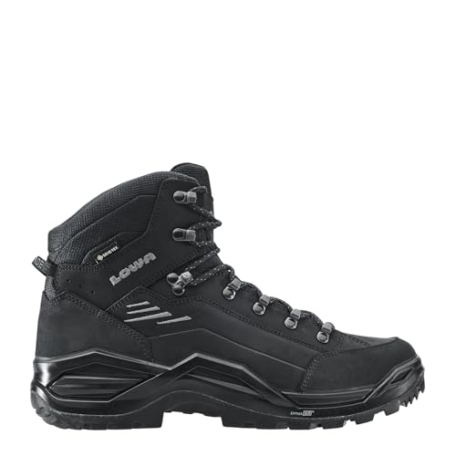 LOWA Stiefel mittel RENEGADE EVO GTX MID tiefschwarz, 46.5 von LOWA