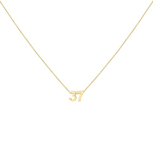 LOXUAKAM Halskette mit Zahlenanhänger für Damen, zierlich, niedlich, goldfarben, personalisierbar, Schmuck, Fußball, Basketball, Baseball, Geschenk, Sport-Halskette, Edelstahl, Kein Edelstein LOXUAKAM Halskette mit Zahlenanhänger für Damen, zierlich, niedlich, goldfarben, personalisierbar, Schmuck, Fußball, Basketball, Baseball, Geschenk, Sport-Halskette, Edelstahl, Kein Edelstein von LOXUAKAM
