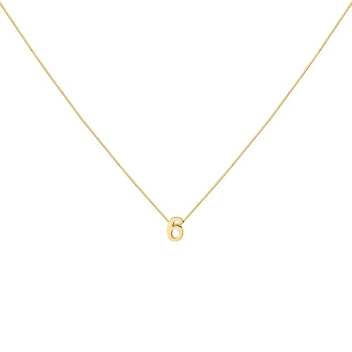 LOXUAKAM Halskette mit Zahlenanhänger für Damen, zierlich, niedlich, goldfarben, personalisierbar, Schmuck, Fußball, Basketball, Baseball, Geschenk, Sport-Halskette, Edelstahl, Kein Edelstein LOXUAKAM Halskette mit Zahlenanhänger für Damen, zierlich, niedlich, goldfarben, personalisierbar, Schmuck, Fußball, Basketball, Baseball, Geschenk, Sport-Halskette, Edelstahl, Kein Edelstein von LOXUAKAM