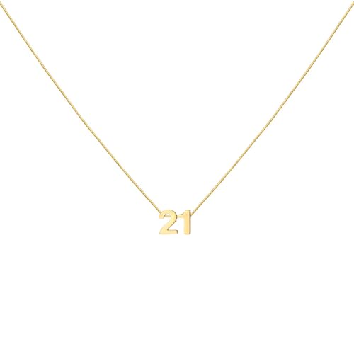 LOXUAKAM Halskette mit Zahlenanhänger für Damen, zierlich, niedlich, goldfarben, personalisierbar, Schmuck, Fußball, Basketball, Baseball, Geschenk, Sport-Halskette, Edelstahl, Kein Edelstein LOXUAKAM Halskette mit Zahlenanhänger für Damen, zierlich, niedlich, goldfarben, personalisierbar, Schmuck, Fußball, Basketball, Baseball, Geschenk, Sport-Halskette, Edelstahl, Kein Edelstein von LOXUAKAM