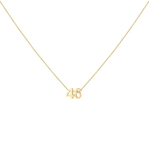 LOXUAKAM Halskette mit Zahlenanhänger für Damen, zierlich, niedlich, goldfarben, personalisierbar, Schmuck, Fußball, Basketball, Baseball, Geschenk, Sport-Halskette, Edelstahl, Kein Edelstein LOXUAKAM Halskette mit Zahlenanhänger für Damen, zierlich, niedlich, goldfarben, personalisierbar, Schmuck, Fußball, Basketball, Baseball, Geschenk, Sport-Halskette, Edelstahl, Kein Edelstein von LOXUAKAM