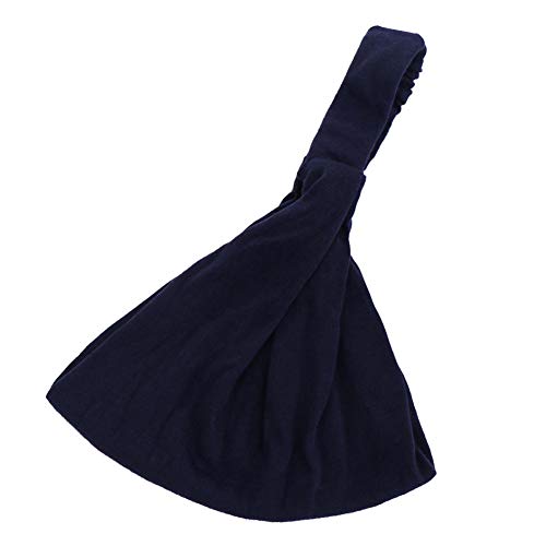 Make-up-Stirnband, einfarbig, for Kosmetik, Bad, Dusche, Make-up, Waschen, Gesicht, Haarhalter, Haarband(Navy Blue) von LOYKZCT
