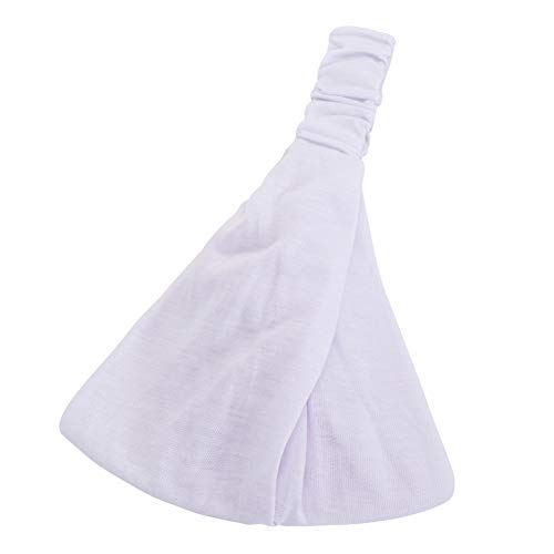 Make-up-Stirnband, einfarbig, for Kosmetik, Bad, Dusche, Make-up, Waschen, Gesicht, Haarhalter, Haarband(White) von LOYKZCT