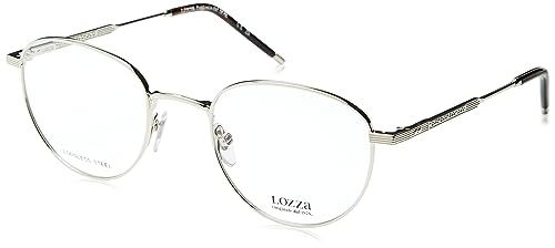 LOZZA Unisex-Erwachsene VL2411 Sonnenbrille, Shiny Full Palladium, 51 von LOZZA