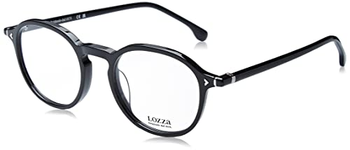 LOZZA Unisex-Erwachsene VL4324 Sonnenbrille, Shiny Black, 48 von LOZZA