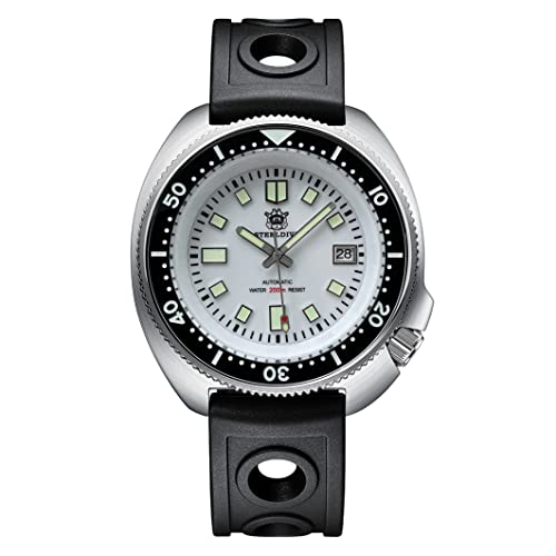 STEELDIVE SD1970 Abalone Classic Dive Armbanduhr, leuchtend, NH35 Uhrwerk, 200 m, wasserdicht, mechanische Armbanduhr für Herren, Farbe 2 Gummi, Mechanisch STEELDIVE SD1970 Abalone Classic Dive Armbanduhr, leuchtend, NH35 Uhrwerk, 200 m, wasserdicht, mechanische Armbanduhr für Herren, Farbe 2 Gummi, Mechanisch von love & peace