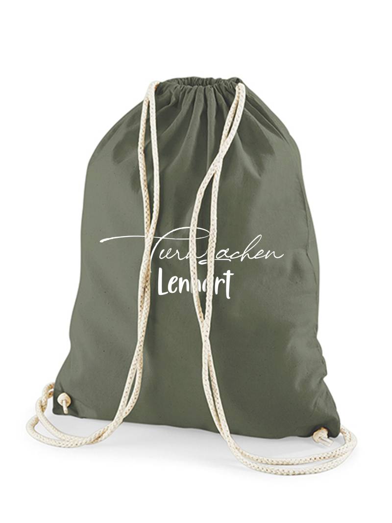 Turnbeutel Mit Namen - Stoffbeutel Aufdruck Wechselkleidung/Turnsachen Schmutzwäsche Kiga & Schule Personalisierbar von LOveMESewing