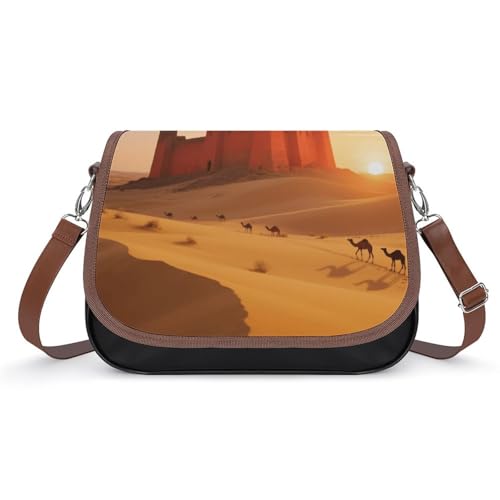 Ancient Castles Crossbody-Tasche für Damen, abnehmbare Träger und Reißverschluss, Leder-Schultertaschen, Damen-Handtaschen, Clutch-Geldbörse Ancient Castles Crossbody-Tasche für Damen, abnehmbare Träger und Reißverschluss, Leder-Schultertaschen, Damen-Handtaschen, Clutch-Geldbörse von LPAGBCNU