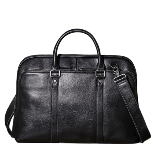 LPATEBCVU Arbeitstasche Executive-Aktentasche, lässig, Business-Portfolio, Herren-Handtasche aus echtem Leder, Büro-Computertaschen for 16-Zoll-Laptop LPATEBCVU Arbeitstasche Executive-Aktentasche, lässig, Business-Portfolio, Herren-Handtasche aus echtem Leder, Büro-Computertaschen for 16-Zoll-Laptop von LPATEBCVU