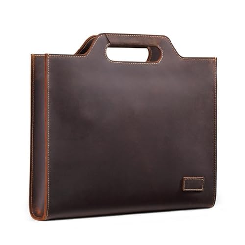 LPATEBCVU Arbeitstasche Herren-Umhängetasche aus Leder, Umhängetasche, Herren-Tragetasche, Business-Aktentasche Rindsleder LPATEBCVU Arbeitstasche Herren-Umhängetasche aus Leder, Umhängetasche, Herren-Tragetasche, Business-Aktentasche Rindsleder von LPATEBCVU