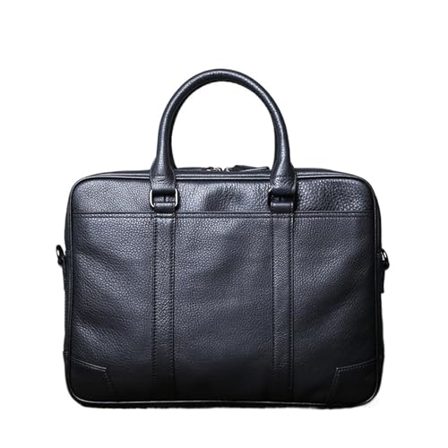 LPATEBCVU Arbeitstasche Lederhandtasche for Herren, horizontal, großes Fassungsvermögen, Messenger-Aktentasche, erste Schicht, Rindsleder, Business-Computertasche LPATEBCVU Arbeitstasche Lederhandtasche for Herren, horizontal, großes Fassungsvermögen, Messenger-Aktentasche, erste Schicht, Rindsleder, Business-Computertasche von LPATEBCVU