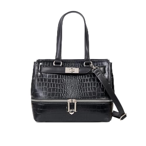 LPB LES PETITES BOMBES Damen Celia Handtasche, Schwarz von Les P'tites Bombes