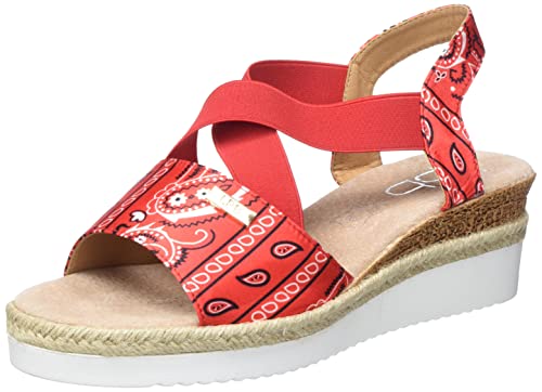 LPB LES PETITES BOMBES Damen Donatiane KOMPENSIERT, Print Rouge Bandana, 35.5 EU von Les P'tites Bombes