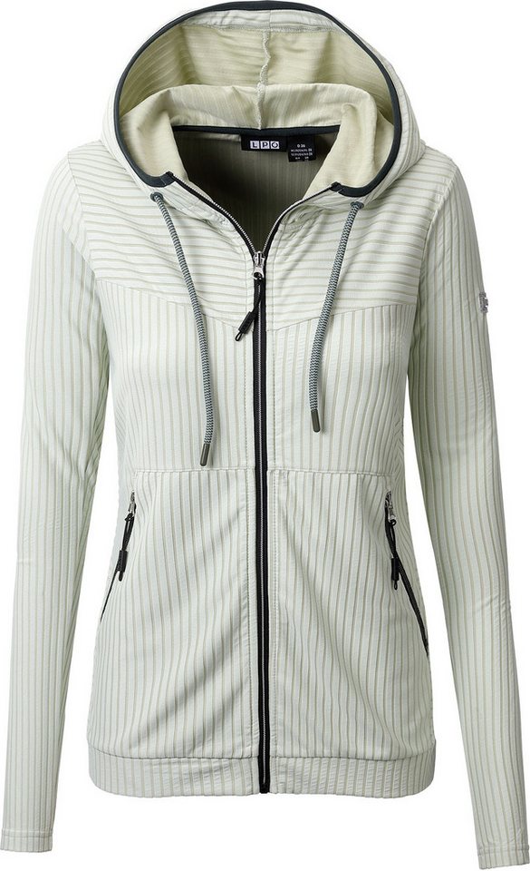 LPO Fleecejacke Damen Fleecejacke Lene CS Funktionsjacke, Kapuzenjacke mit Kapuze von LPO