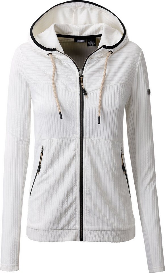 LPO Fleecejacke Damen Fleecejacke Lene CS Funktionsjacke, Kapuzenjacke mit Kapuze von LPO