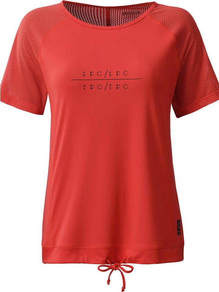 LPO Funktionsshirt Funktionsshirt Eleni holografischer Logo‑Print von LPO