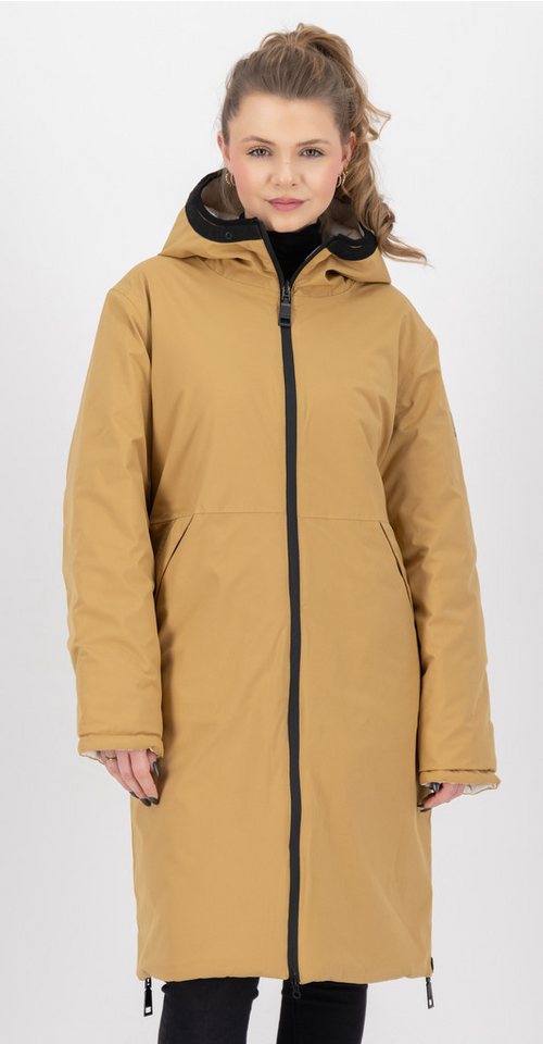 LPO Kurzmantel Wende-Funktionsmantel Steppmantel NAKITA WMN CS mit regulierbarer Kapuze von LPO