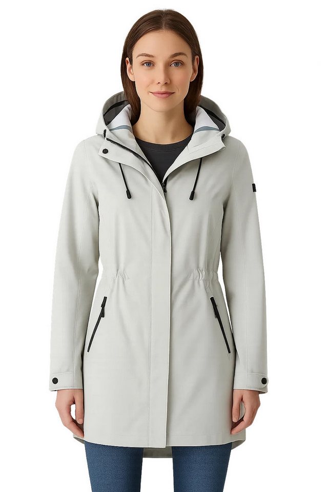 LPO Outdoorjacke Insa CS Funktionsmantel, Longjacket Funktionsparka Parka wasserdicht von LPO