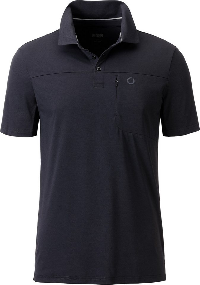LPO Poloshirt Funktionspolo Adrian baumwolliger Griff von LPO