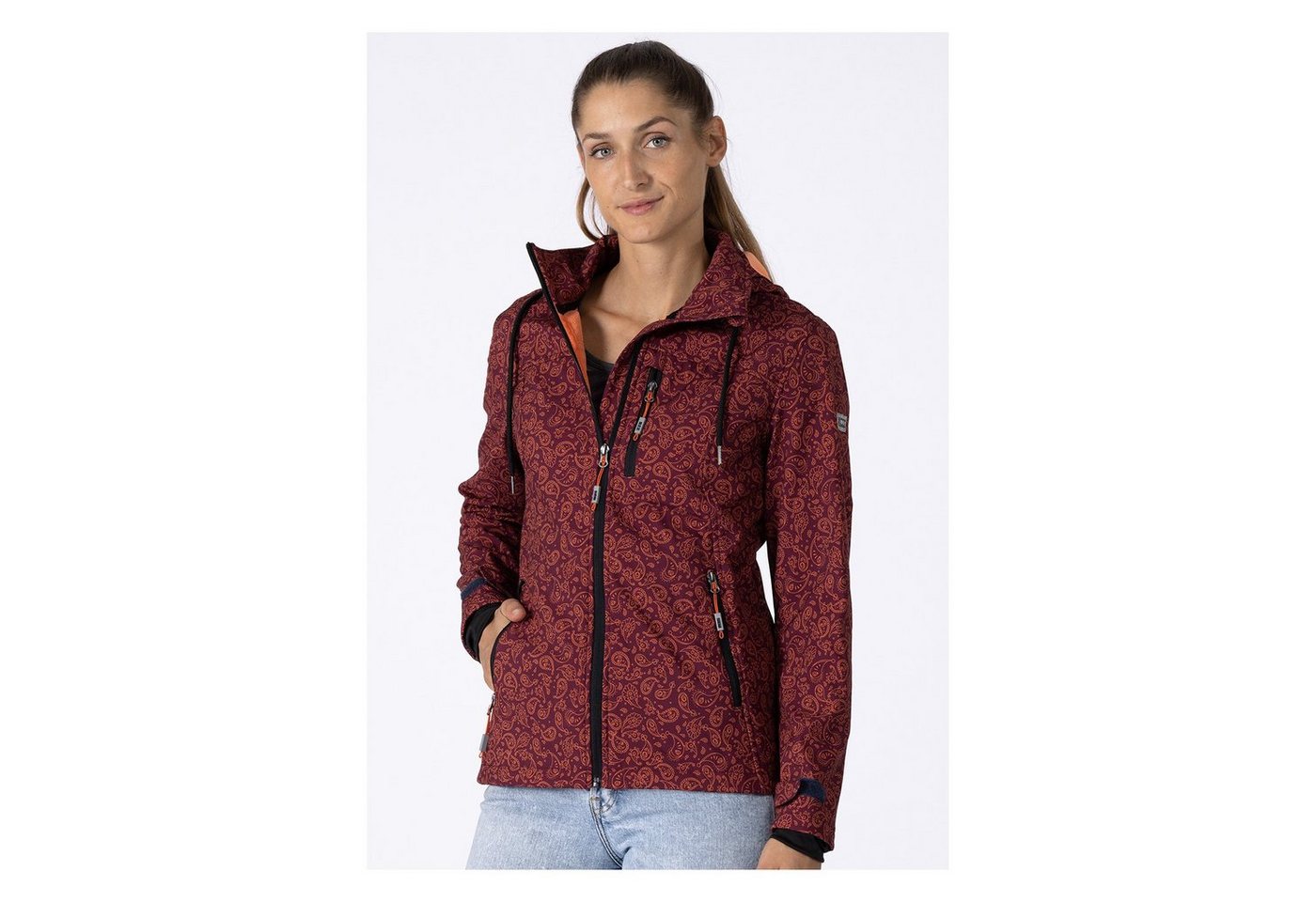 LPO Softshelljacke SHELBY CSX WOMEN mit abnehmbarer Kapuze, auch in Großen Größen erhältlich von LPO