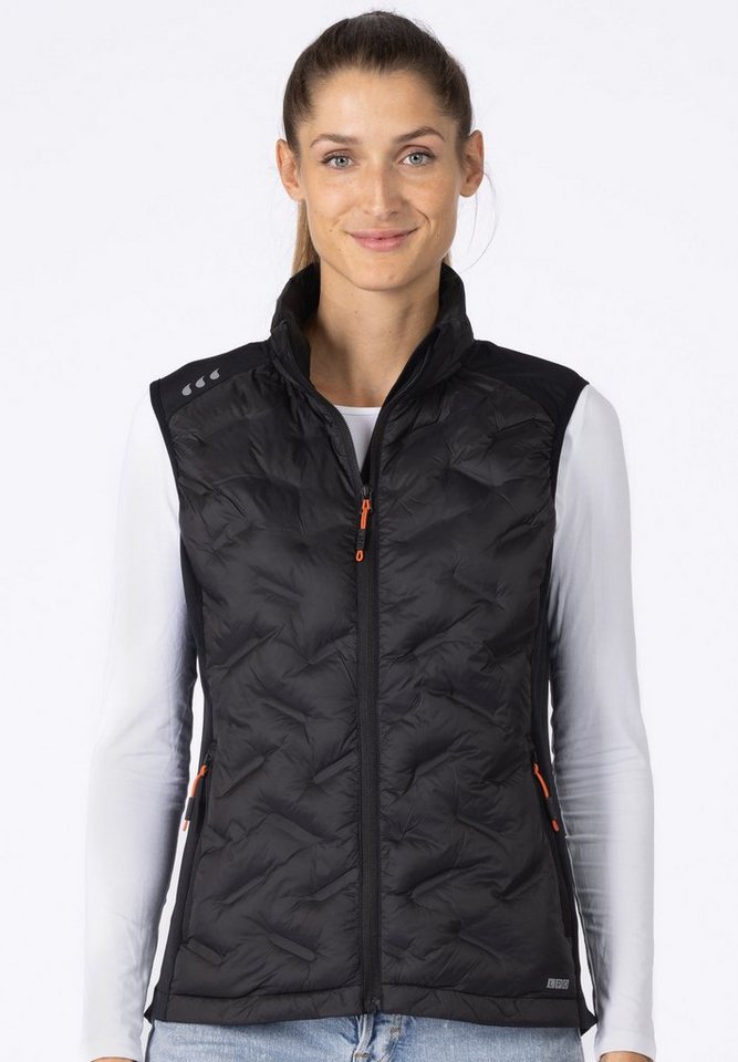 LPO Steppweste Damen Hybridweste Yolanda CS Funktionsweste, Outdoorweste mit Stehkragen von LPO