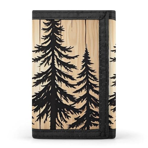 LPSADGF Geldbörse für Herren – Slim Trifold Wallet, Schwarz Weiß Gold Folie Marmor Geldklammer Münzbörse mit 8 Kreditkartenfächern, Lärche, Einheitsgröße, Modern von LPSADGF