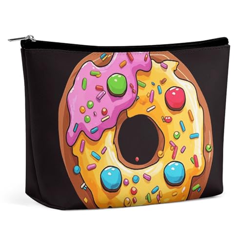 LPSADGF Kulturbeutel für Damen, linke und rechte Gehirn-Kosmetiktasche, tragbare Kapazität, Reise-Make-up-Tasche mit Reißverschluss, leicht, niedlich, Make-up-Organizer für Reisen, Zubehör, Essentials von LPSADGF