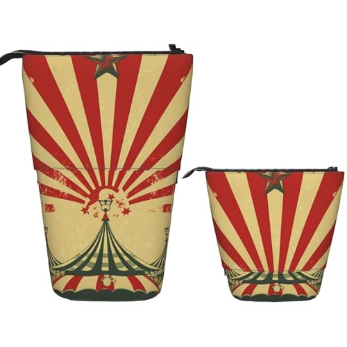 LPSRTWE Teleskop-Federmäppchen, afrikanisches Haar, schwarz, für Frauen, Stehendes Federmäppchen, niedlicher Stand-up-Stifthalter, Organizer, Pop-Up-Kosmetiktasche mit Reißverschluss, tragbares LPSRTWE Teleskop-Federmäppchen, afrikanisches Haar, schwarz, für Frauen, Stehendes Federmäppchen, niedlicher Stand-up-Stifthalter, Organizer, Pop-Up-Kosmetiktasche mit Reißverschluss, tragbares von LPSRTWE