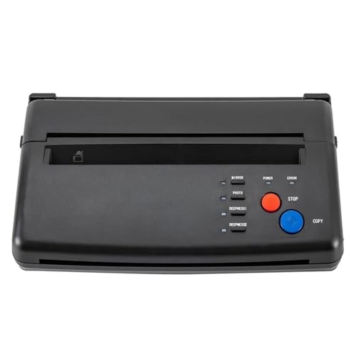 Drahtloses Transferpapier for Tattoo-Schablonendrucker, tragbare Tattoo-Maschine, tragbare Thermo-Tattoo-Drucker for Tätowierer und Anfänger von LPUYTJHI