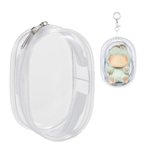 LQIOACU Schutzhülle Schlüsselanhänger, Protective Transparente PVC-Tasche für Doll, Installation einfach, modern und langlebig, Schützen Sie Ihre Puppe, 1 Stück von LQIOACU