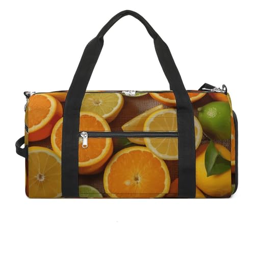 Fitness Tasche, Zitronen und Orangen Druck Wiederverwendbare Turnbeutel Sport Reise Fitness Tasche Essentials Gym Bag mit Schuhfach, Style, One Size, Stil:, Einheitsgröße Fitness Tasche, Zitronen und Orangen Druck Wiederverwendbare Turnbeutel Sport Reise Fitness Tasche Essentials Gym Bag mit Schuhfach, Style, One Size, Stil:, Einheitsgröße von LQPMNK