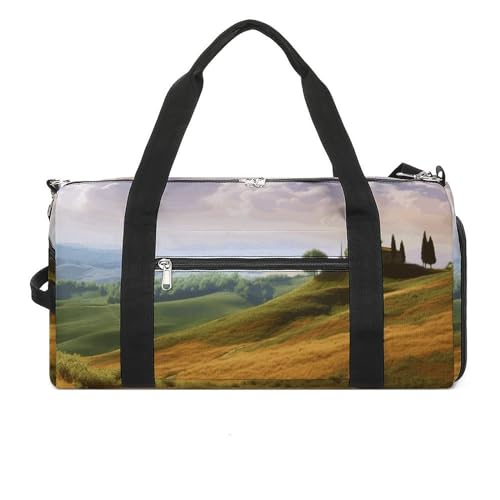 Fitnessbeutel Landschaftsdruck Wiederverwendbar Turnbeutel Sport Reise Fitness Tasche Essentials Gym Bag mit Schuhfach, Style, One Size, Stil:, Einheitsgröße Fitnessbeutel Landschaftsdruck Wiederverwendbar Turnbeutel Sport Reise Fitness Tasche Essentials Gym Bag mit Schuhfach, Style, One Size, Stil:, Einheitsgröße von LQPMNK