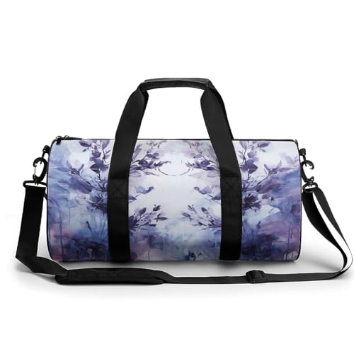 LQPMNK Fitness Tasche, Lavendel Abstrakte Malerei Druck Wiederverwendbare Turnbeutel Sport Reise Fitness Tasche Essentials Gym Bag mit Schuhfach, 45.0 cm/22.9 cm/22.9 cm/22.9 cm/22.9 cm/22.9 cm/22.9 LQPMNK Fitness Tasche, Lavendel Abstrakte Malerei Druck Wiederverwendbare Turnbeutel Sport Reise Fitness Tasche Essentials Gym Bag mit Schuhfach, 45.0 cm/22.9 cm/22.9 cm/22.9 cm/22.9 cm/22.9 cm/22.9 von LQPMNK