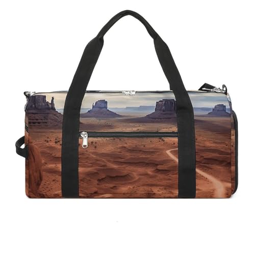 LQPMNK Fitness Tasche, Monument Valley Print Wiederverwendbarer Turnbeutel Sport Reise Fitness Tasche Essentials Gym Bag mit Schuhfach, Style, Style, One Size, Stil:, Einheitsgröße LQPMNK Fitness Tasche, Monument Valley Print Wiederverwendbarer Turnbeutel Sport Reise Fitness Tasche Essentials Gym Bag mit Schuhfach, Style, Style, One Size, Stil:, Einheitsgröße von LQPMNK