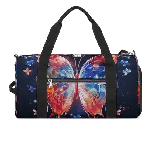 LQPMNK Fitness Tasche, Musica Schmetterling Druck Wiederverwendbare Turnbeutel Sport Reise Fitness Tasche Essentials Gym Bag mit Schuhfach, Stil, Stil, Einheitsgröße, Stil:, Einheitsgröße LQPMNK Fitness Tasche, Musica Schmetterling Druck Wiederverwendbare Turnbeutel Sport Reise Fitness Tasche Essentials Gym Bag mit Schuhfach, Stil, Stil, Einheitsgröße, Stil:, Einheitsgröße von LQPMNK