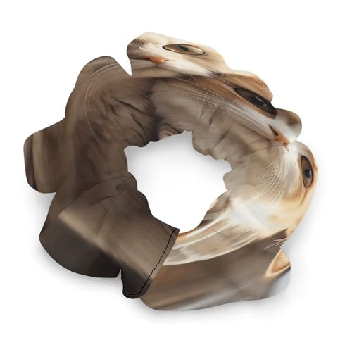 Satin-Haargummis, Pferdeschwanz-Haargummis, langlebig, elastische Haarbänder mit modischen Haargummis für Damen von LQPMNK