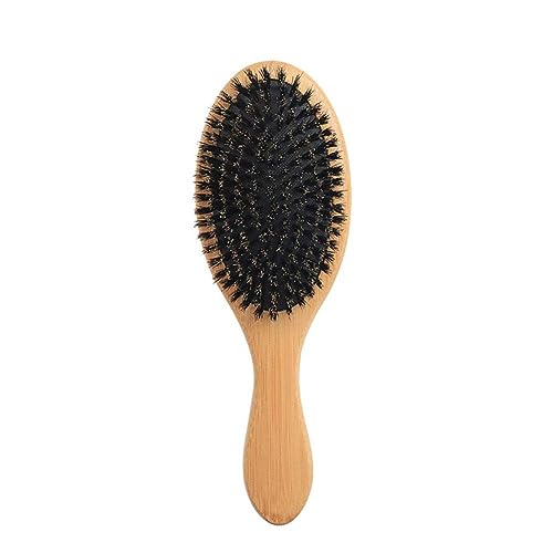 1Pcs Frauen Massage Kissen Haar Kamm Mit Natürlichen Statischen Griff Holz Lockige Haarbürste V7W0 Entwirren Nass von LQQDREX