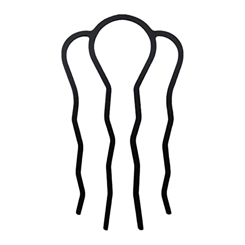 Damen U-Form Haarspangen Haarnadel Haarstäbchen Flechten Twist Frauen Haarschmuck Werkzeug Kamm Curly K0R1 Styling von LQQDREX
