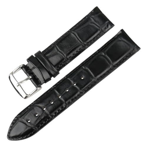 LQXHZ Uhrenarmband aus echtem Leder, 16 mm, 17 mm, 18 mm, 19 mm, 20 mm, kompatibel mit DW-Uhrenarmband, 19mm, Achat von LQXHZ